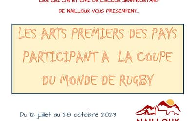 Exposition école – Les arts premiers des pays participant à la coupe du monde de rugby