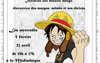 Atelier manga – Médiathèque 23/04