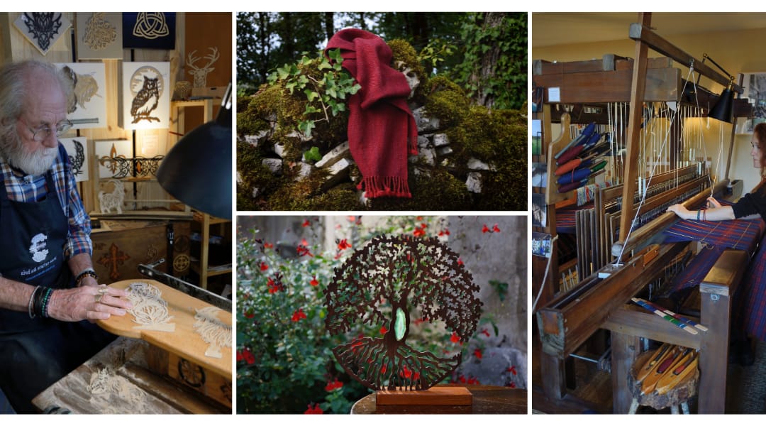 Atelier-boutique Tissage de laine et dentelle de bois