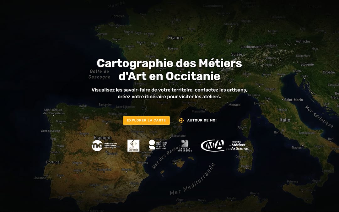 Géométiers d’Art, la cartographie des métiers d’art en Occitanie
