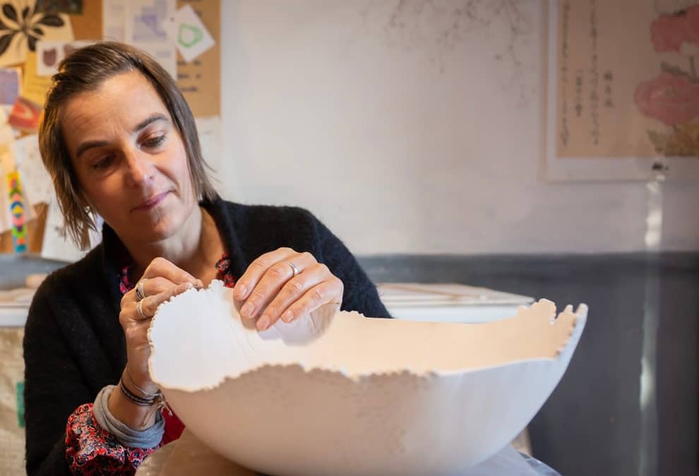 Atelier céramique Une fourmi dans la main