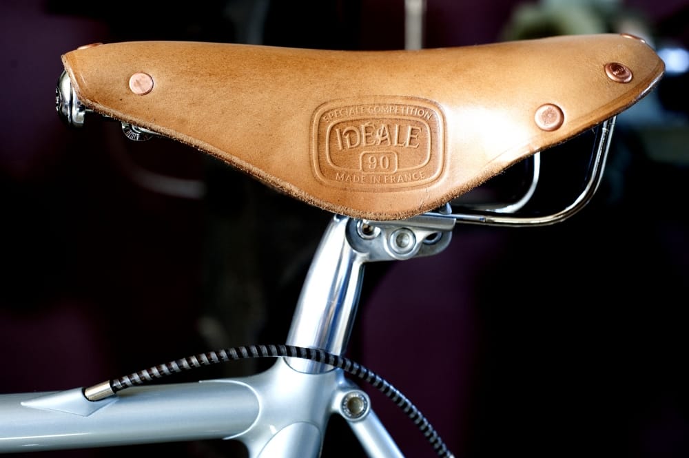 Selle Idéale 301 Cuir Marron – Pour Vélo Ancien – Vintage Cyclisme